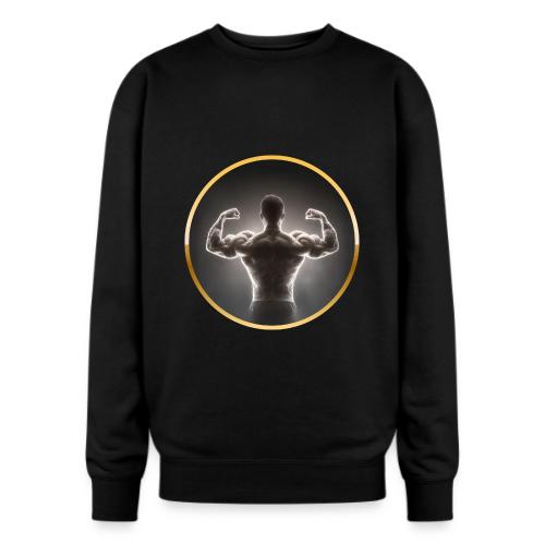 Bodybuilding: Neon Strength Frame - Oversized Crewneck Sweatshirt