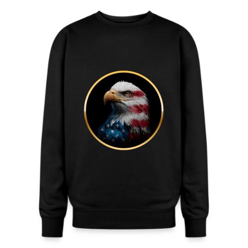 USA: Liberty Emblem - Oversized Crewneck Sweatshirt