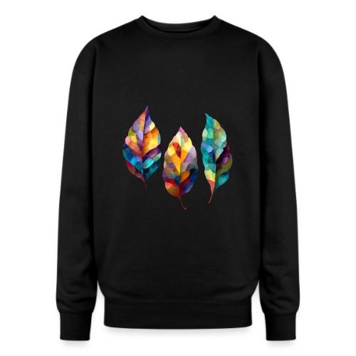 Art: Colorful Leaf Harmony - Oversized Crewneck Sweatshirt