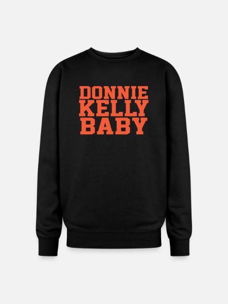 DONNIE KELLY BABY - Oversized Crewneck Sweatshirt - black