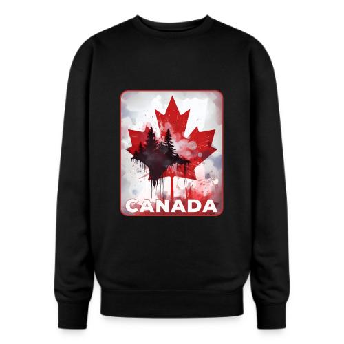 Canada's Maple Leaf Pride - Oversized Crewneck Sweatshirt