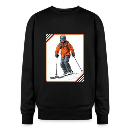 Skiing Thrill Ride - Oversized Crewneck Sweatshirt