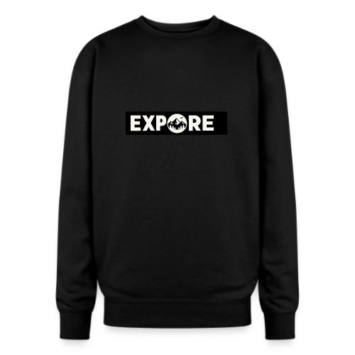 Adventure Oxygen Nature Mountain Forest Typography - Oversized Crewneck Sweatshirt