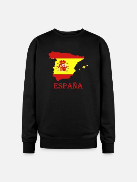 España - Oversized Crewneck Sweatshirt - black