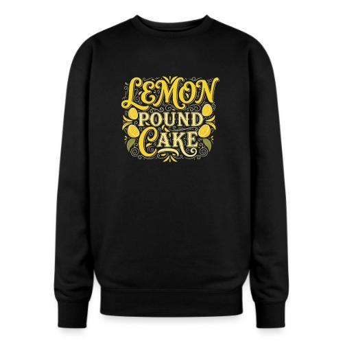 Lemon Pound Cake Vintage Flourish - Oversized Crewneck Sweatshirt