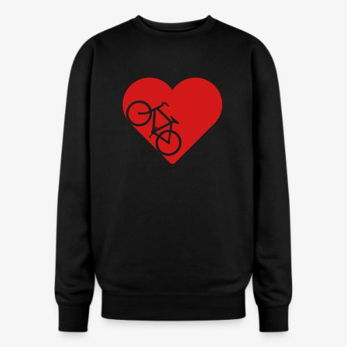 Bike in heart - Oversized Crewneck Sweatshirt