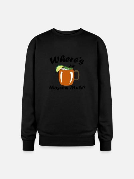 Moscow Mule - Oversized Crewneck Sweatshirt - black