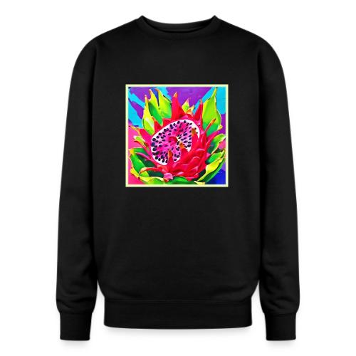 Neon Dragon Fruit Splendor - Oversized Crewneck Sweatshirt