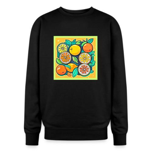 Citrus Fruit Art Design - Oversized Crewneck Sweatshirt