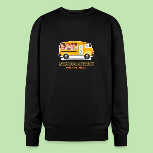 first day of school outfit- school again - Oversized Crewneck Sweatshirt