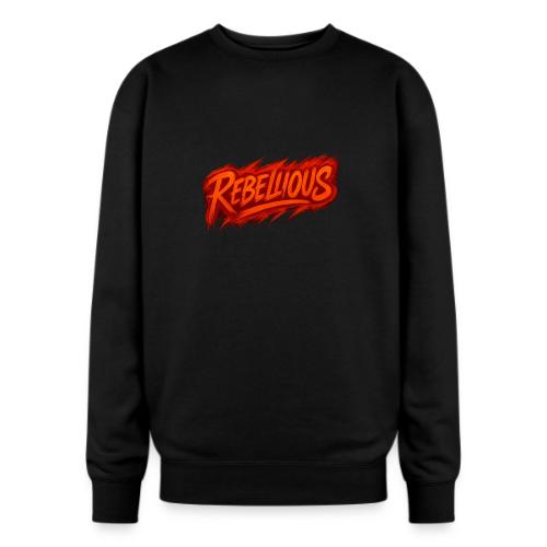 Rebellious Graffiti Neon Orange Streetwear T-Shirt - Oversized Crewneck Sweatshirt