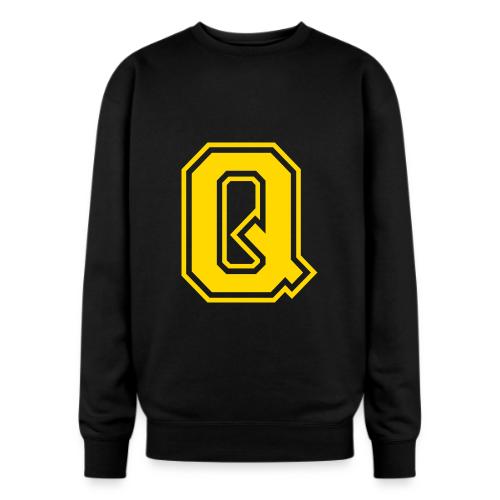 Letter Q – Capital Athletic Alphabet Monogram - Oversized Crewneck Sweatshirt