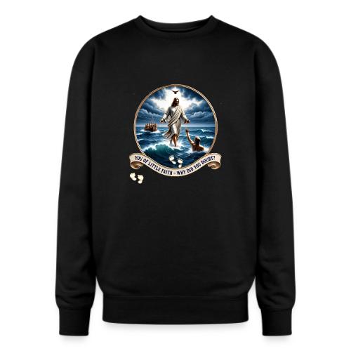 Walking On Water Faith T Shirt, Christian Miracle - Oversized Crewneck Sweatshirt