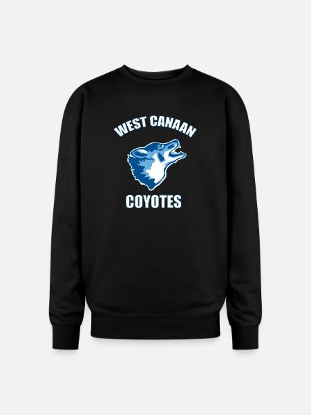 West Canaan Coyotes - Oversized Crewneck Sweatshirt - black