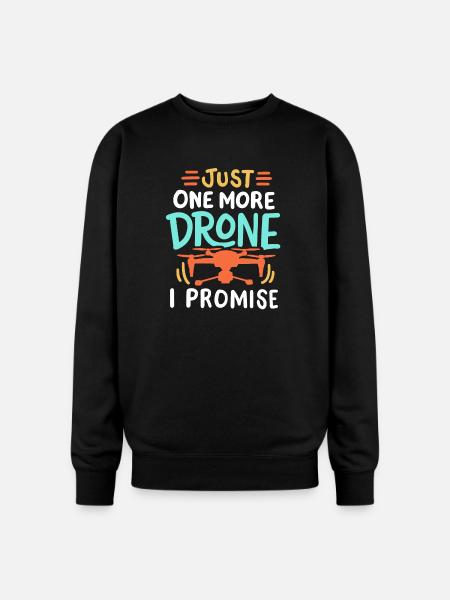 Drone Pilot Drone Racer - Oversized Crewneck Sweatshirt - black