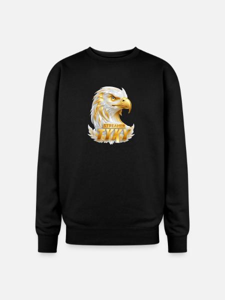 Golden Eagle Streamer Tyky - Oversized Crewneck Sweatshirt - black