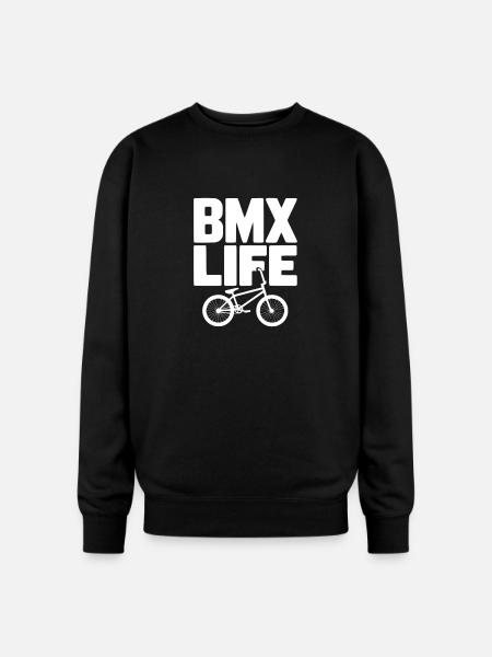BMX Life - Oversized Crewneck Sweatshirt - black