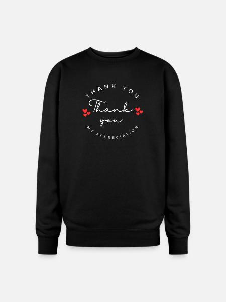 My_Appreciation - Oversized Crewneck Sweatshirt - black