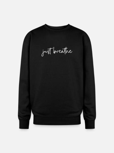 Let That Stuff Go - Oversized Crewneck Sweatshirt - black