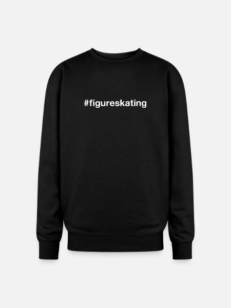Figure Skating - Oversized Crewneck Sweatshirt - black