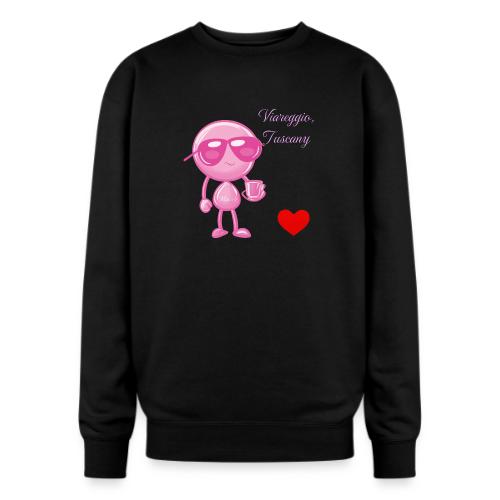 Smoon City_Viareggio Tuscany Pink - Oversized Crewneck Sweatshirt