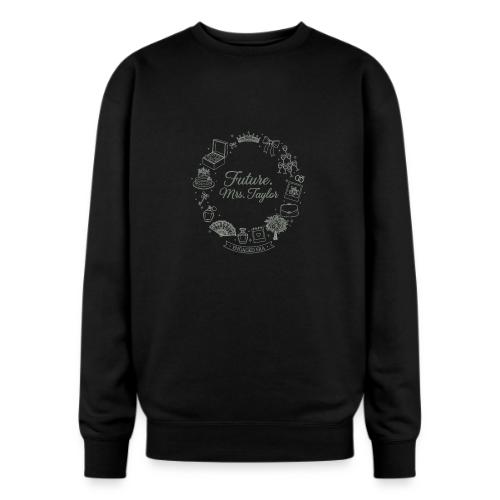 Future Mrs Minimalist Bridal Line Art - Oversized Crewneck Sweatshirt