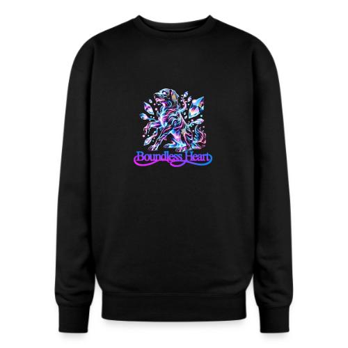 Boundless Heart Neon Galaxy Dog Shirt - Oversized Crewneck Sweatshirt