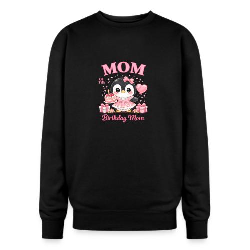 Cute Penguin Birthday Mom Kawaii Cake Balloon Gift - Oversized Crewneck Sweatshirt