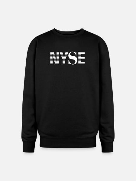 Nyse New York Stock Exchange - Oversized Crewneck Sweatshirt - black