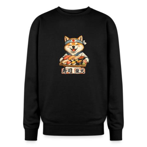 Funny Shiba Inu Sushi Kawaii Dog Tee - Oversized Crewneck Sweatshirt