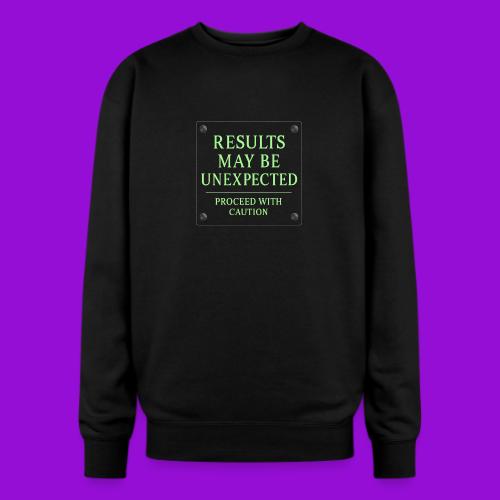 Results May Be Unexpected - Neon Green - Oversized Crewneck Sweatshirt