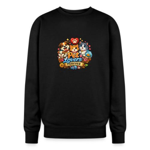 Pet Lover Forever Cute Cats & Dogs - Oversized Crewneck Sweatshirt
