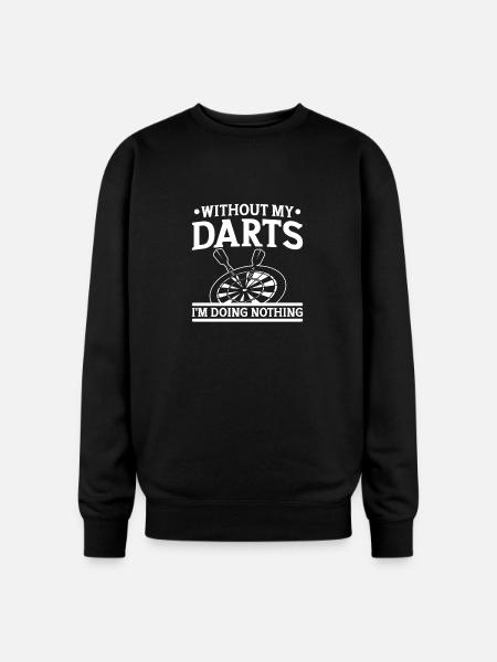Darts Dart Player - Oversized Crewneck Sweatshirt - black