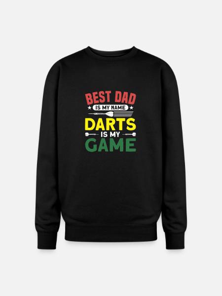 Darts Dart Player - Oversized Crewneck Sweatshirt - black