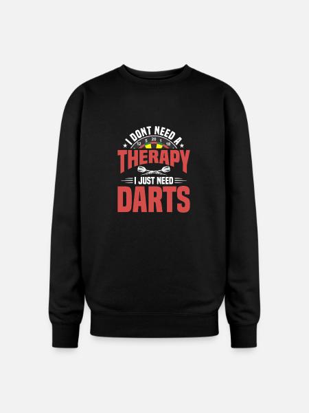 Darts Dart Player - Oversized Crewneck Sweatshirt - black