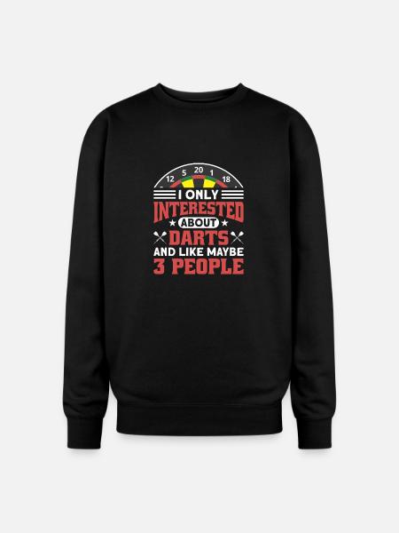 Darts Dart Player - Oversized Crewneck Sweatshirt - black
