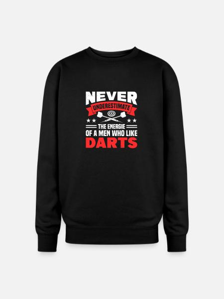 Darts Dart Player - Oversized Crewneck Sweatshirt - black