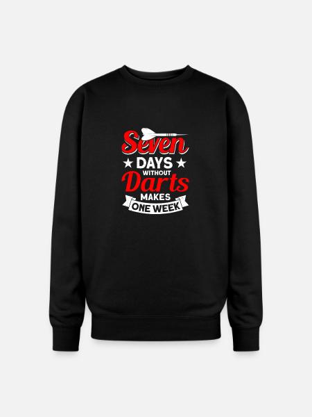 Darts Dart Player - Oversized Crewneck Sweatshirt - black