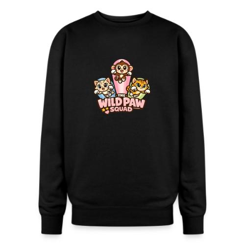 Wild Paw Squad Cute Animal Friends - Oversized Crewneck Sweatshirt