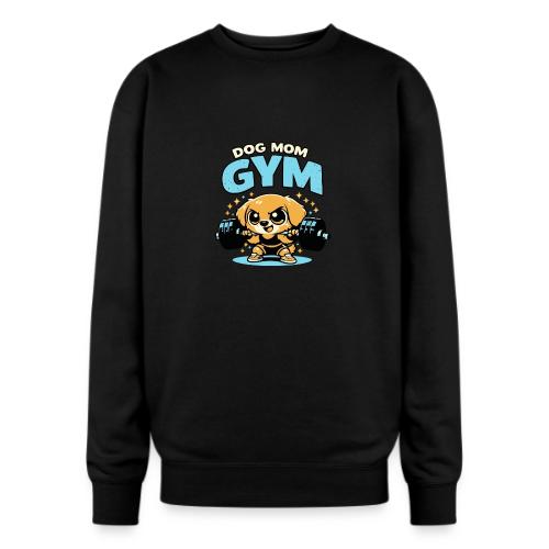 Chibi Dog Gym Workout - Oversized Crewneck Sweatshirt