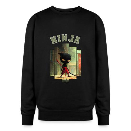 Cute Ninja Attack - Oversized Crewneck Sweatshirt