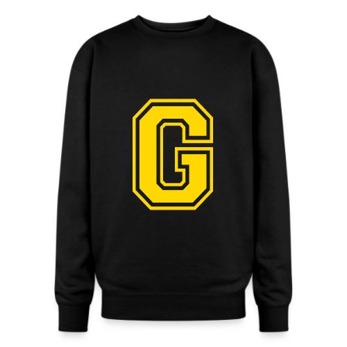 Letter G – Capital Athletic Alphabet Monogram - Oversized Crewneck Sweatshirt