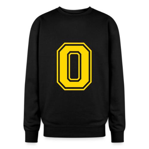 Letter O – Capital Athletic Alphabet Monogram - Oversized Crewneck Sweatshirt