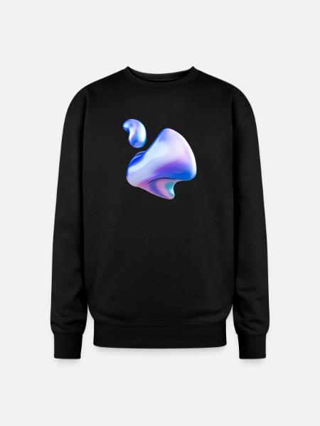 Unique - Oversized Crewneck Sweatshirt - black