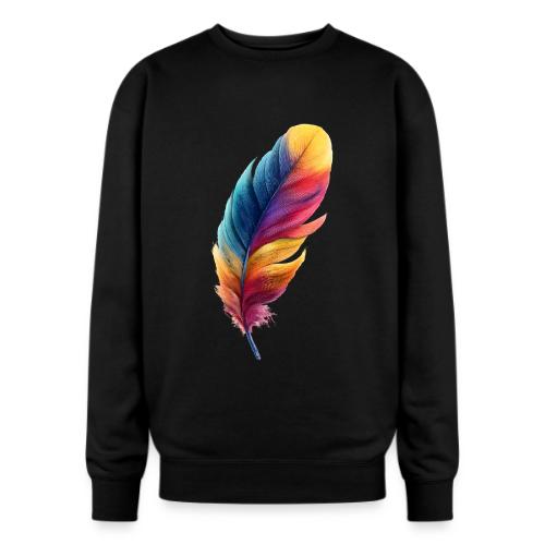 Rainbow Flight Feather - Oversized Crewneck Sweatshirt