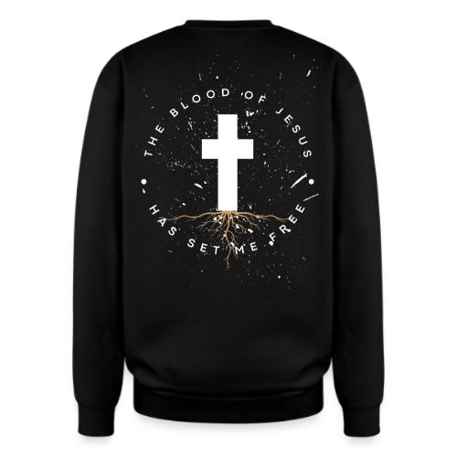 THE BLOOD OF JESUS HAS SET ME FREE - Oversized Crewneck Sweatshirt