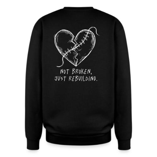 Broken Love Neon Heart - Oversized Crewneck Sweatshirt