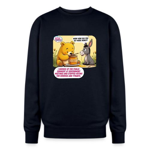 Honey Bear - Fire Tyrants - Oversized Crewneck Sweatshirt