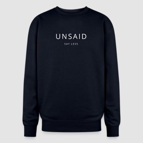 Minimal Streetwear “UNSAID” Modern Minimal Fashion - Oversized Crewneck Sweatshirt