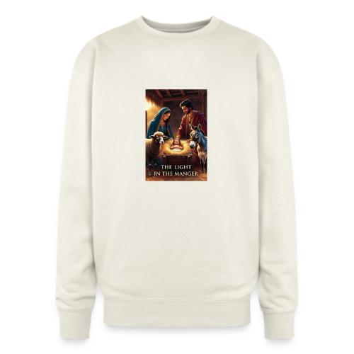 Nativity Manger T-Shirt - Oversized Crewneck Sweatshirt